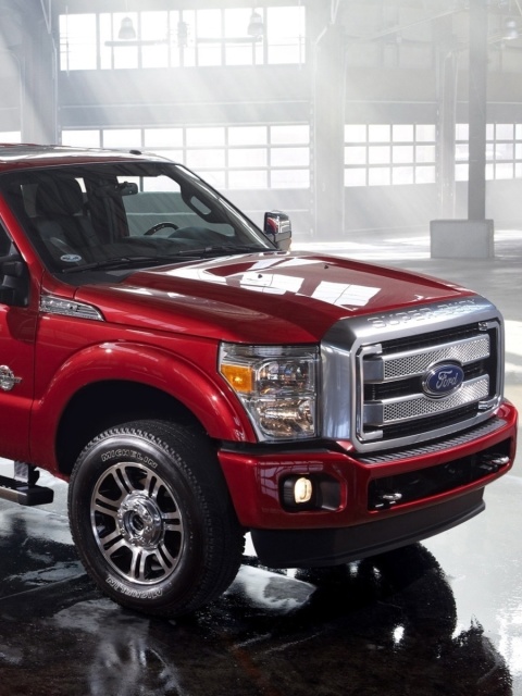 Fondo de pantalla Ford Super Duty F 350 480x640