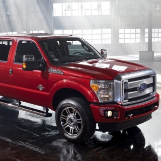 Ford Super Duty F 350 Background for 2048x2048