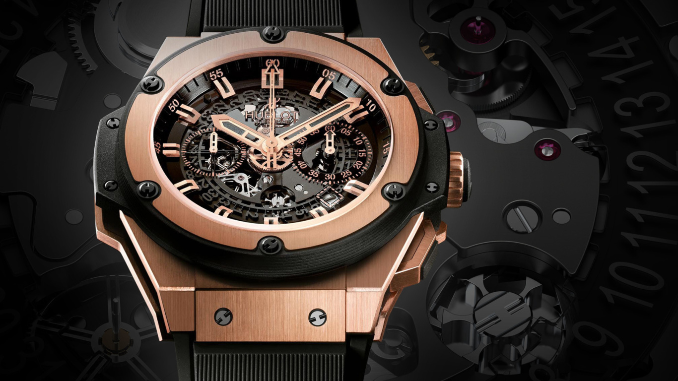 Hublot Watch wallpaper 1366x768