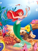 Das Disney - The Little Mermaid Wallpaper 132x176