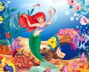 Das Disney - The Little Mermaid Wallpaper 176x144