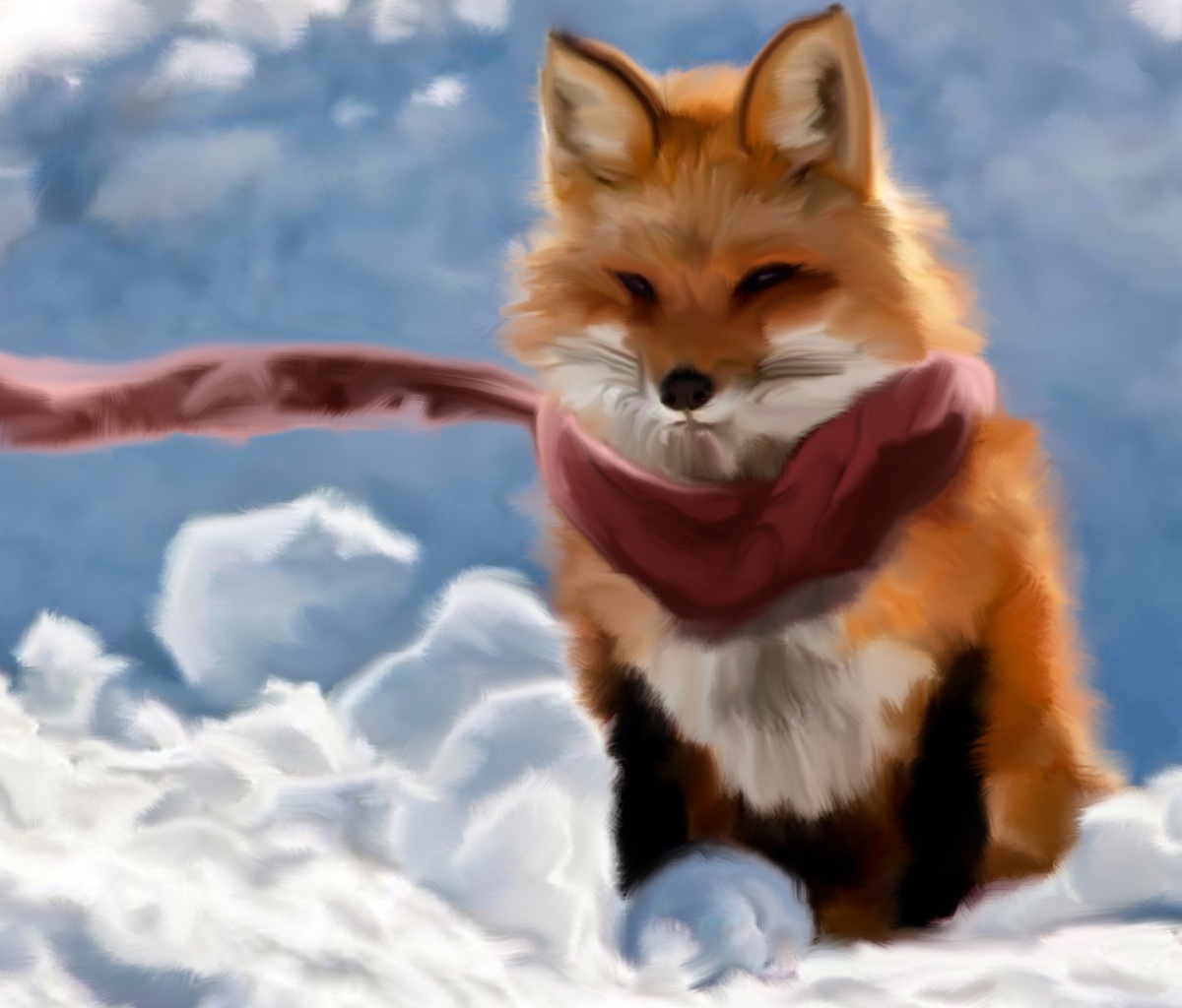 Fox Painting screenshot #1 1200x1024