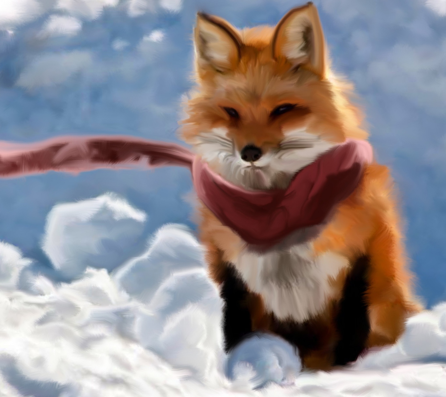 Fox Painting screenshot #1 1440x1280