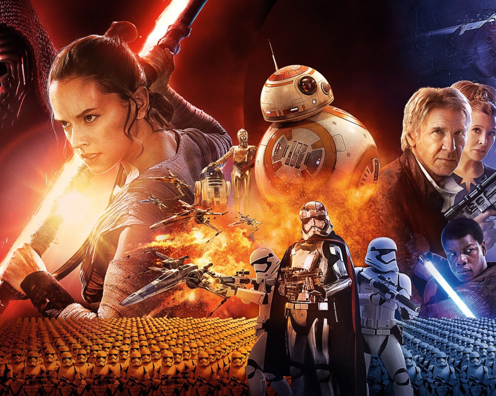 Screenshot №1 pro téma Star wars the Awakening forces Poster 1600x1280