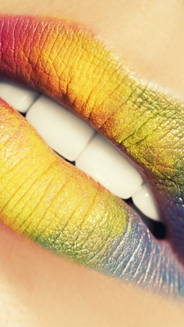 Rainbow Lips screenshot #1 360x640