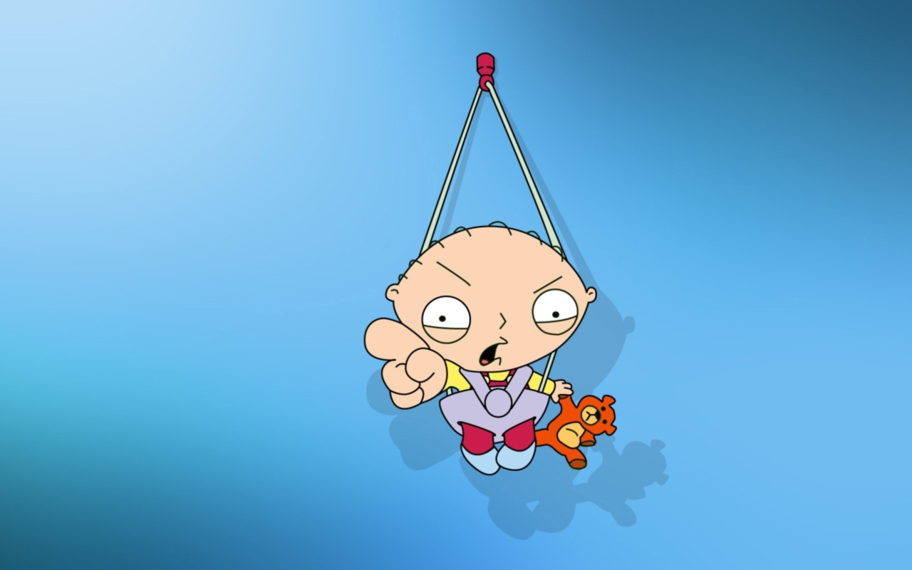 Das Funny Stewie From Family Guy Wallpaper 1280x800