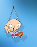 Das Funny Stewie From Family Guy Wallpaper 128x160