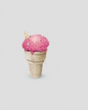 Обои Brain Ice Cream 128x160