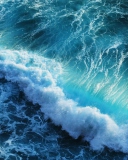 Fantastic Waves wallpaper 128x160