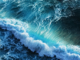 Das Fantastic Waves Wallpaper 320x240