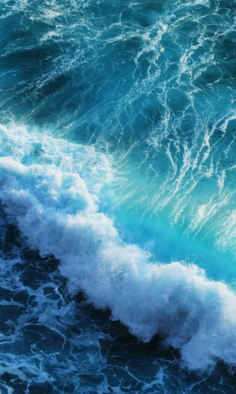 Das Fantastic Waves Wallpaper 768x1280