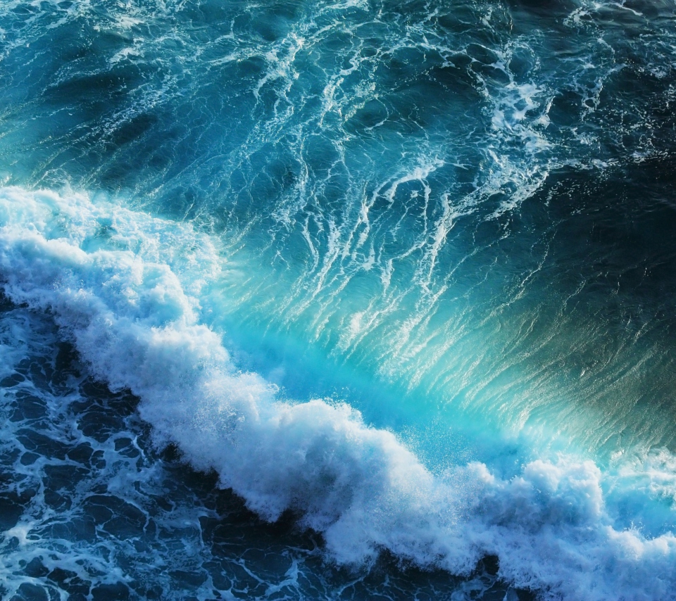 Das Fantastic Waves Wallpaper 960x854