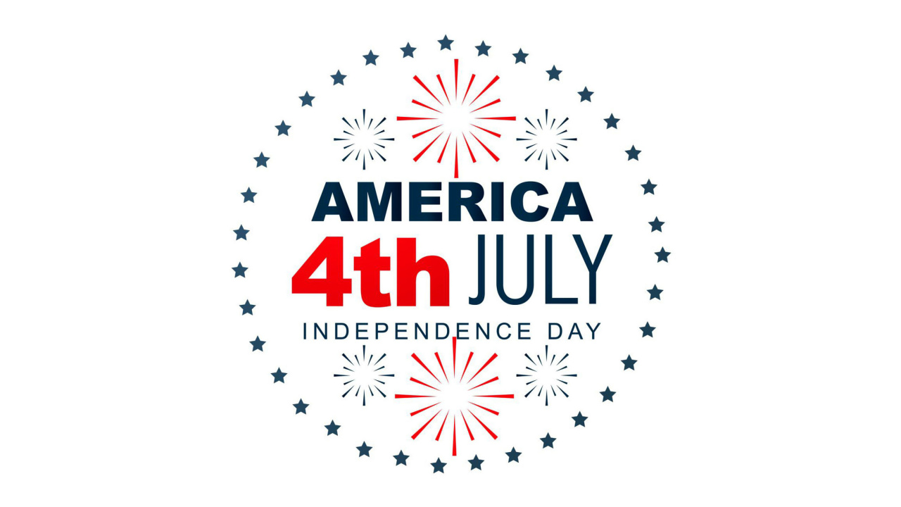 Обои Happy independence day USA 1280x720