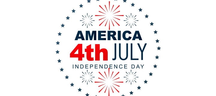 Sfondi Happy independence day USA 720x320