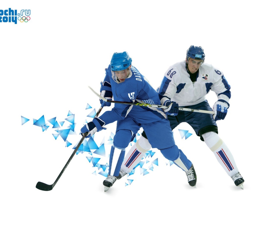 Das Sochi 2014 Hockey Wallpaper 960x854