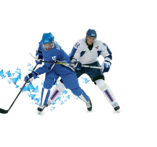 Kostenloses Sochi 2014 Hockey Wallpaper für 128x128