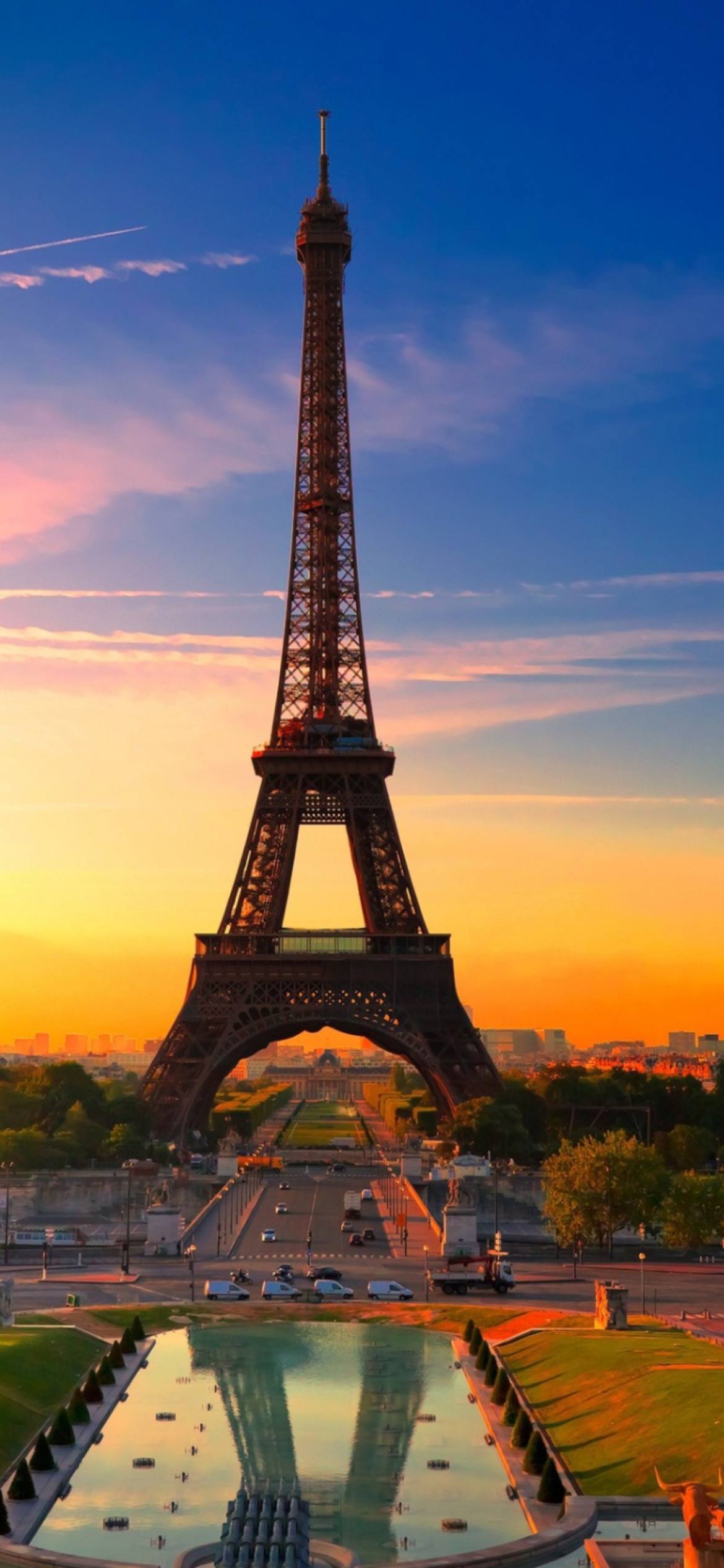 Screenshot №1 pro téma Paris Sunset 1170x2532