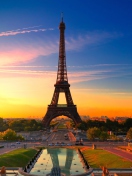 Обои Paris Sunset 132x176