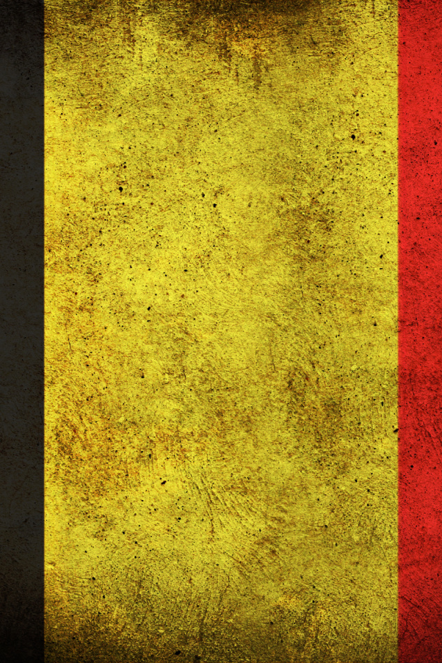 Sfondi Belgium Flag 640x960