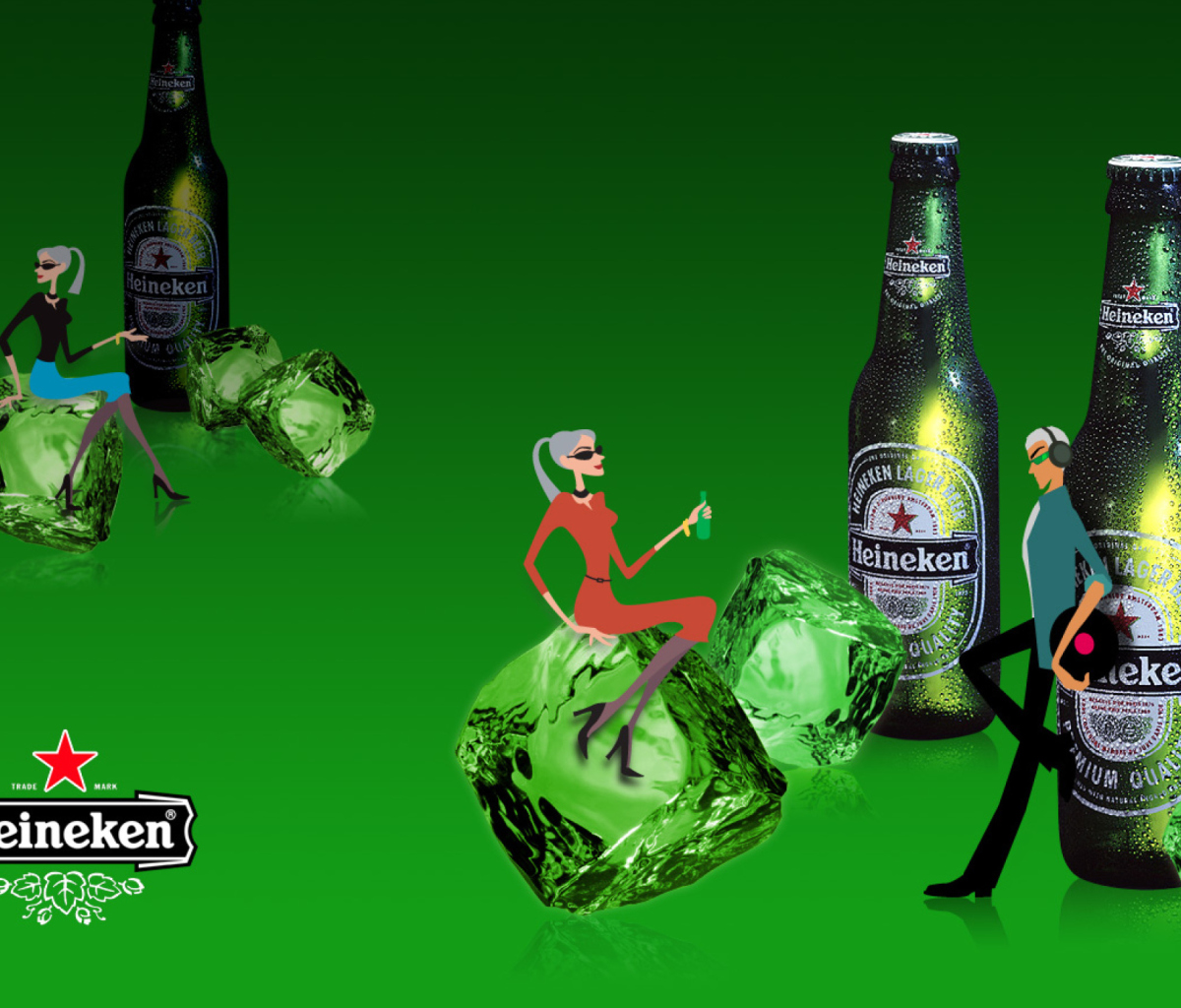 Обои Heineken 1200x1024