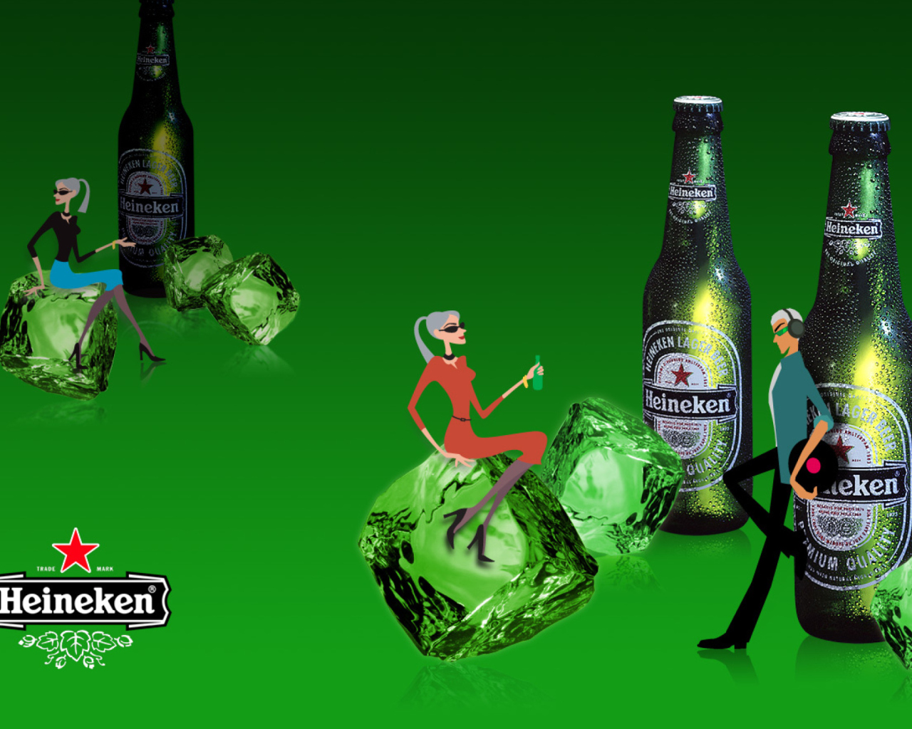 Screenshot №1 pro téma Heineken 1280x1024