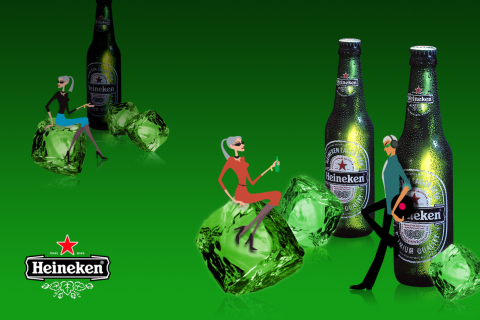 Screenshot №1 pro téma Heineken 480x320