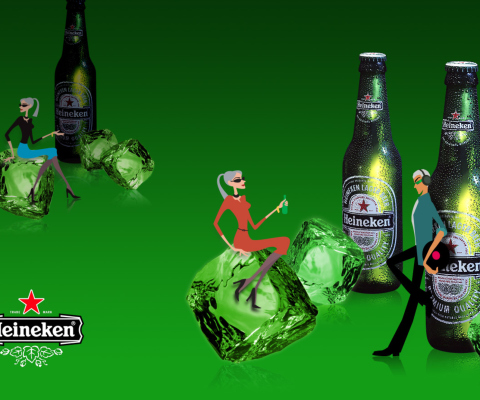 Screenshot №1 pro téma Heineken 480x400