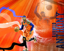 Обои Carmelo Anthony NBA Player 220x176