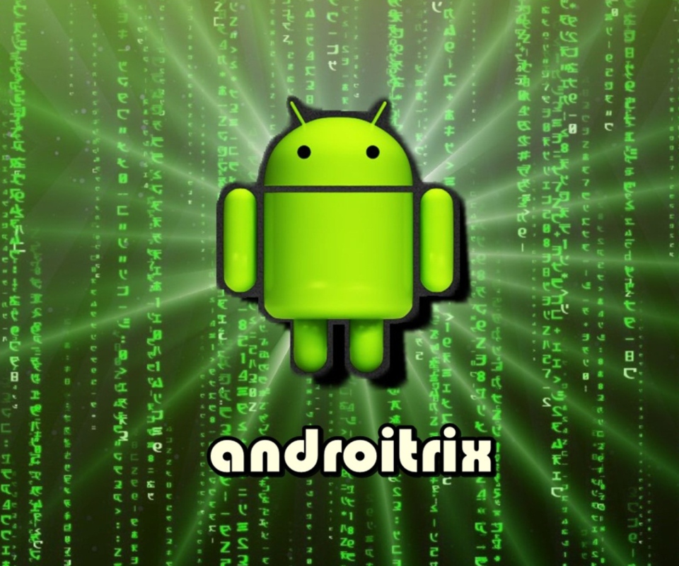 Das Android Matrix Wallpaper 960x800