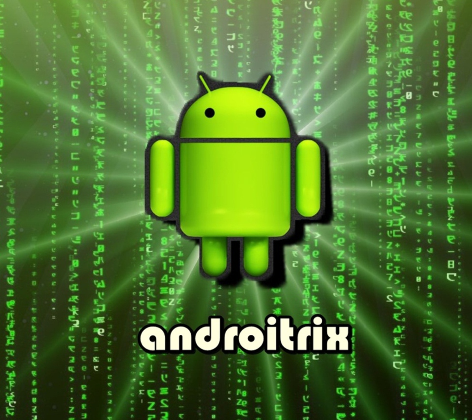 Das Android Matrix Wallpaper 960x854