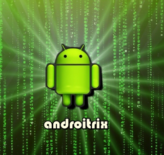 Android Matrix Background for Samsung B159 Hero Plus