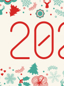 Happy New Year 2022 Quote HD wallpaper 132x176