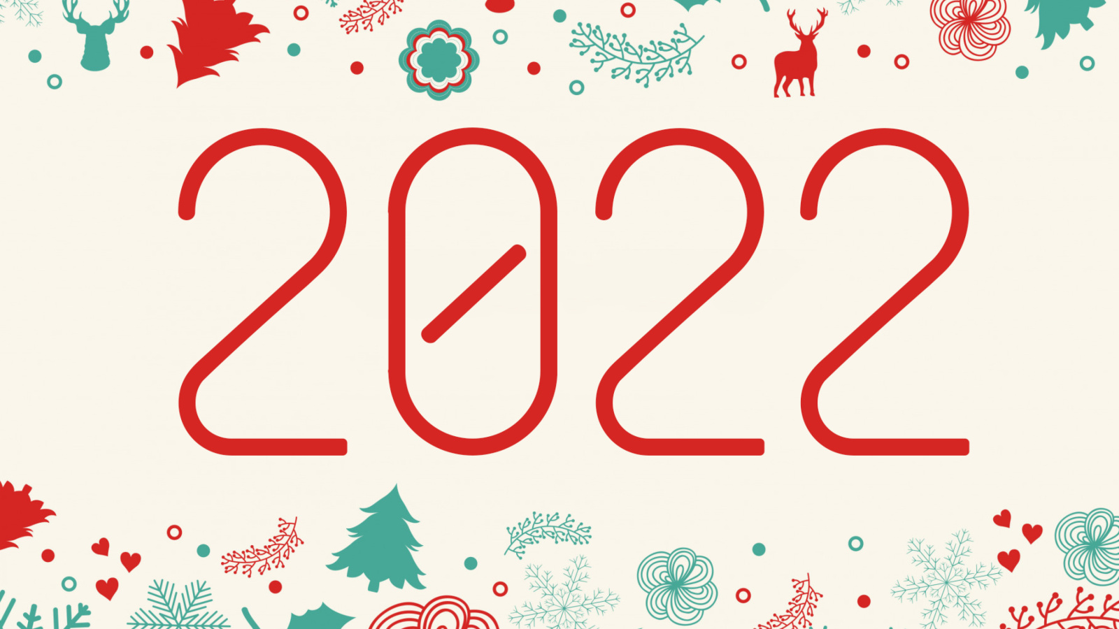 Das Happy New Year 2022 Quote HD Wallpaper 1600x900
