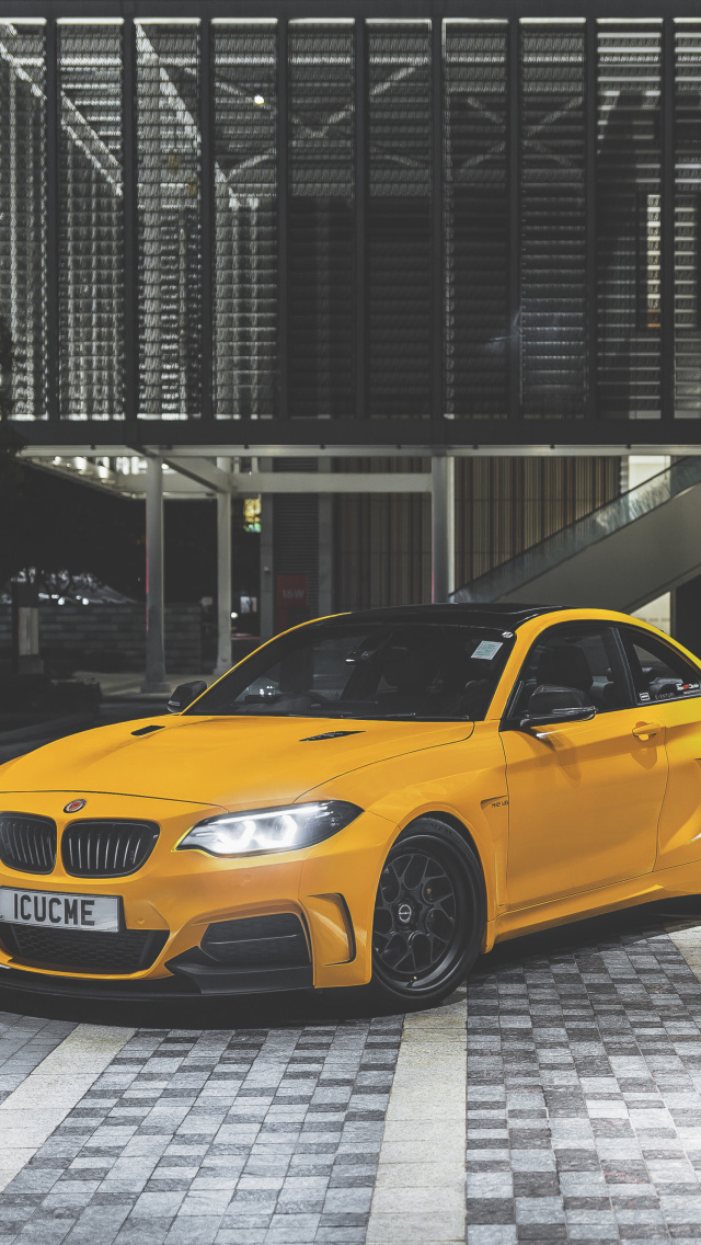 Das BMW 2 series MH2 400 Wallpaper 640x1136