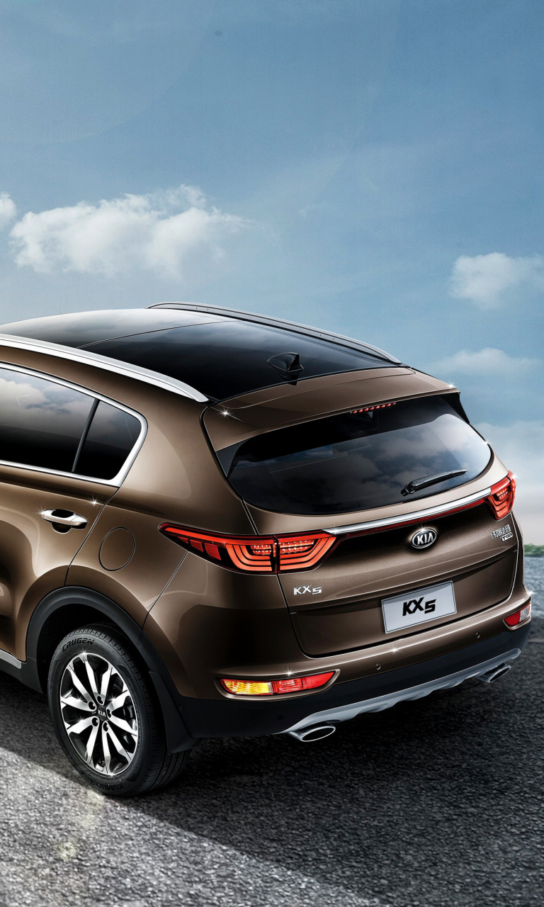 Das Kia KX5 Wallpaper 768x1280