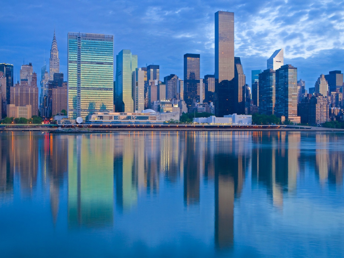 Fondo de pantalla New York City Morning 1152x864