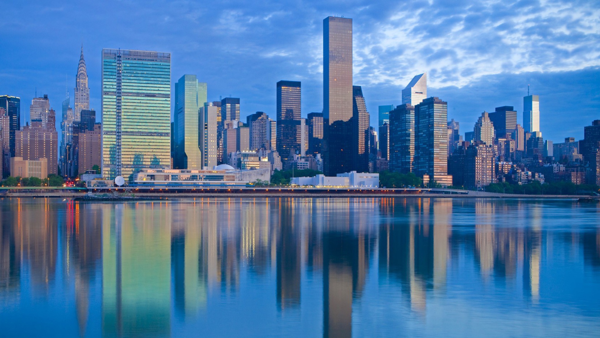 Fondo de pantalla New York City Morning 1920x1080