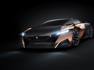Screenshot №1 pro téma Peugeot Onyx Hybrid Concept 320x240