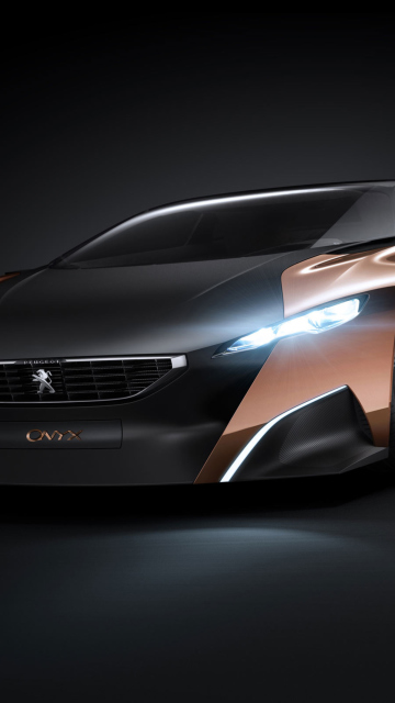 Sfondi Peugeot Onyx Hybrid Concept 360x640
