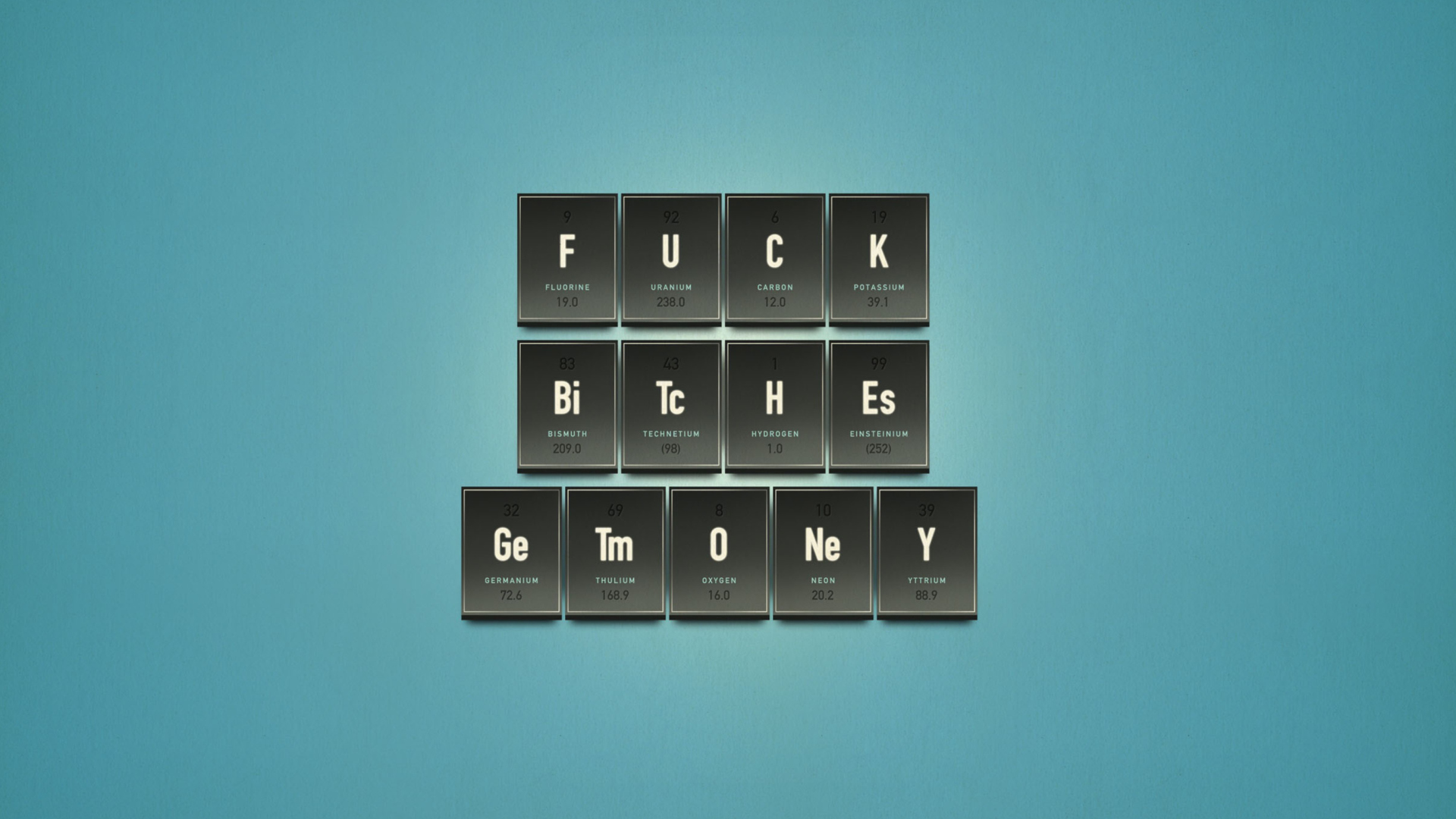 Funny Chemistry Periodic Table screenshot #1 1920x1080