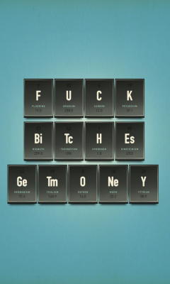 Funny Chemistry Periodic Table wallpaper 240x400