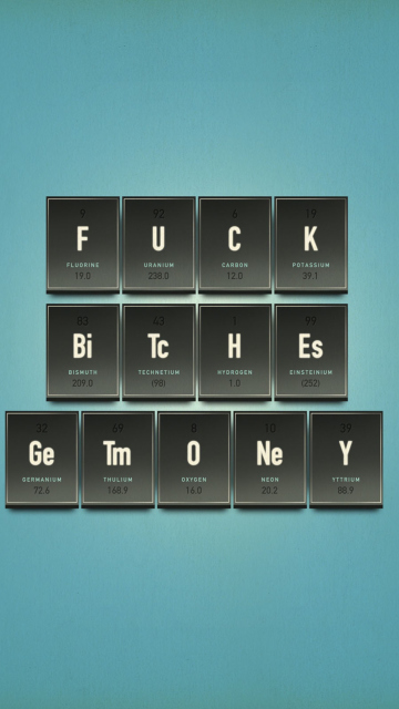 Das Funny Chemistry Periodic Table Wallpaper 360x640