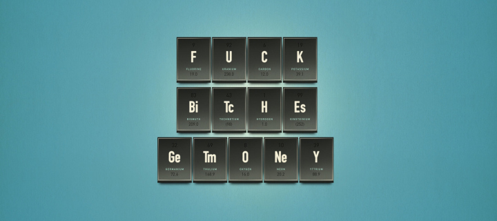 Funny Chemistry Periodic Table wallpaper 720x320
