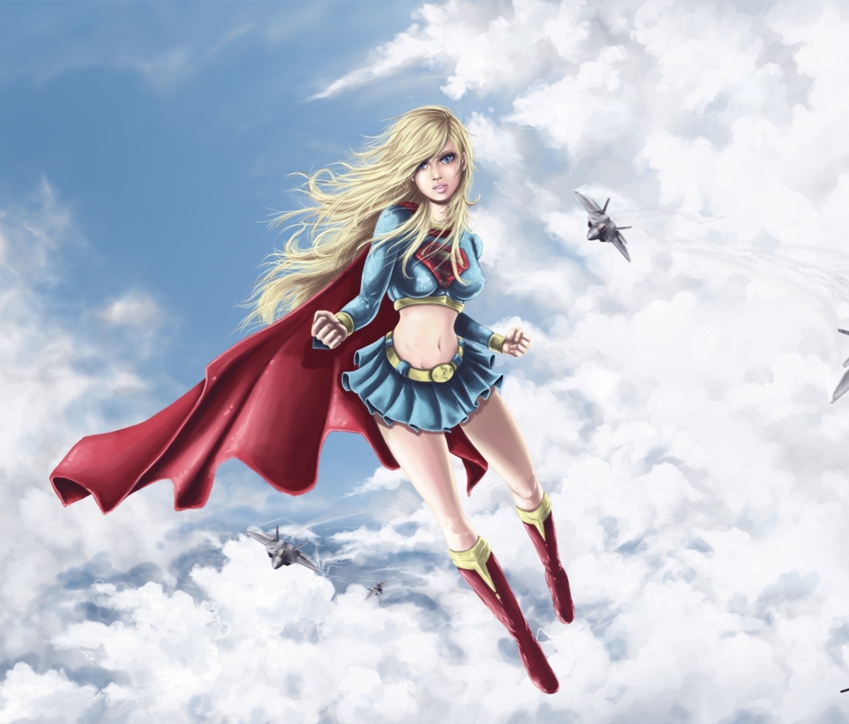 Обои Supergirl Superhero 1200x1024
