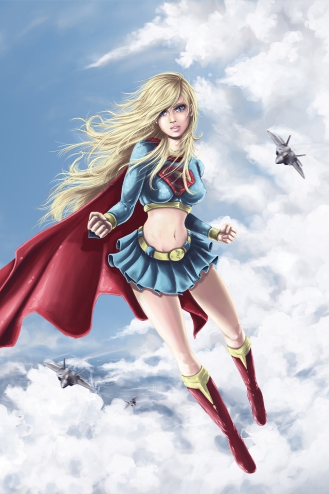 Sfondi Supergirl Superhero 640x960