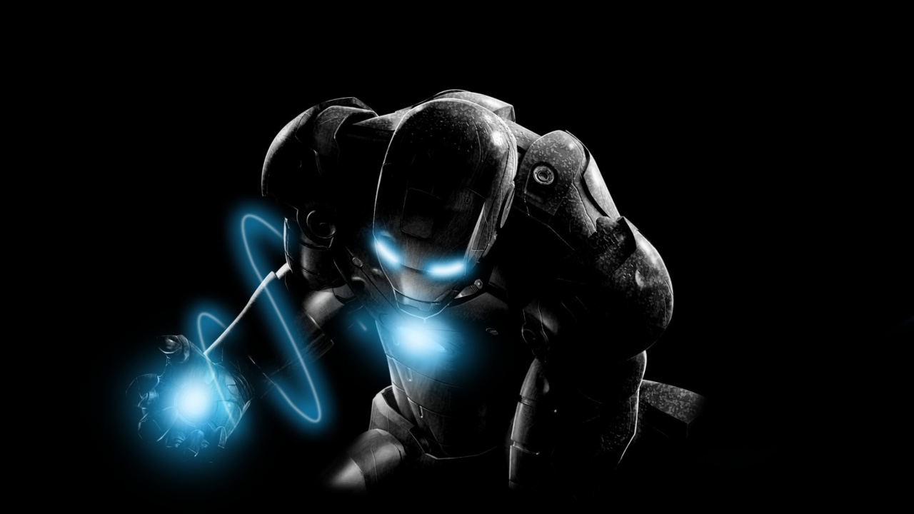 Fondo de pantalla Mysterious Iron Man 1280x720