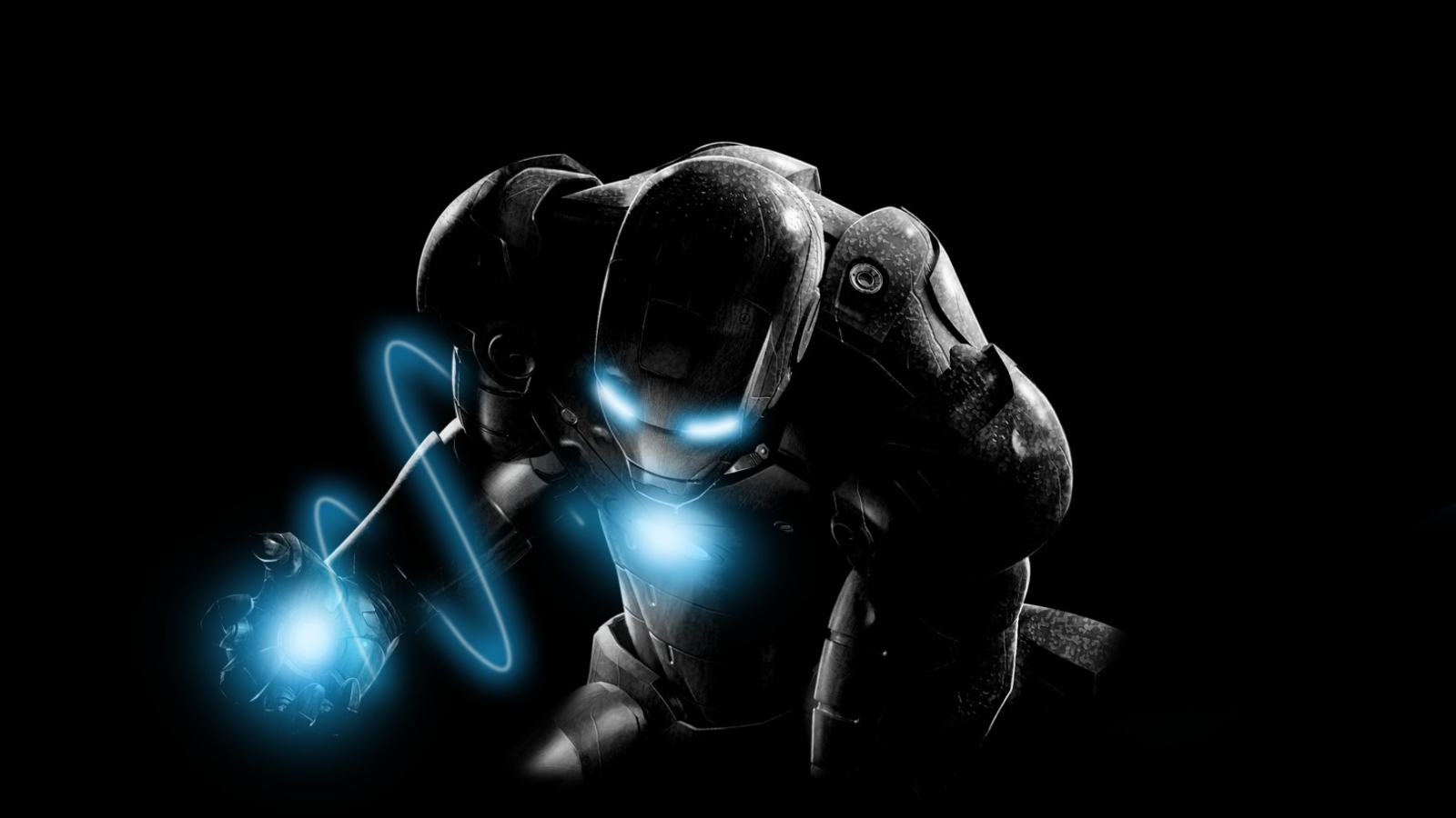 Fondo de pantalla Mysterious Iron Man 1600x900