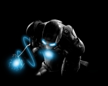 Fondo de pantalla Mysterious Iron Man 220x176
