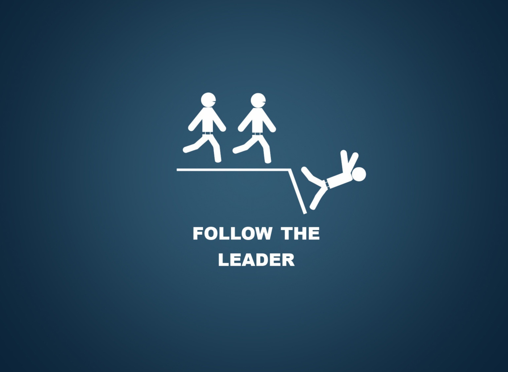 Обои Follow The Leader 1920x1408