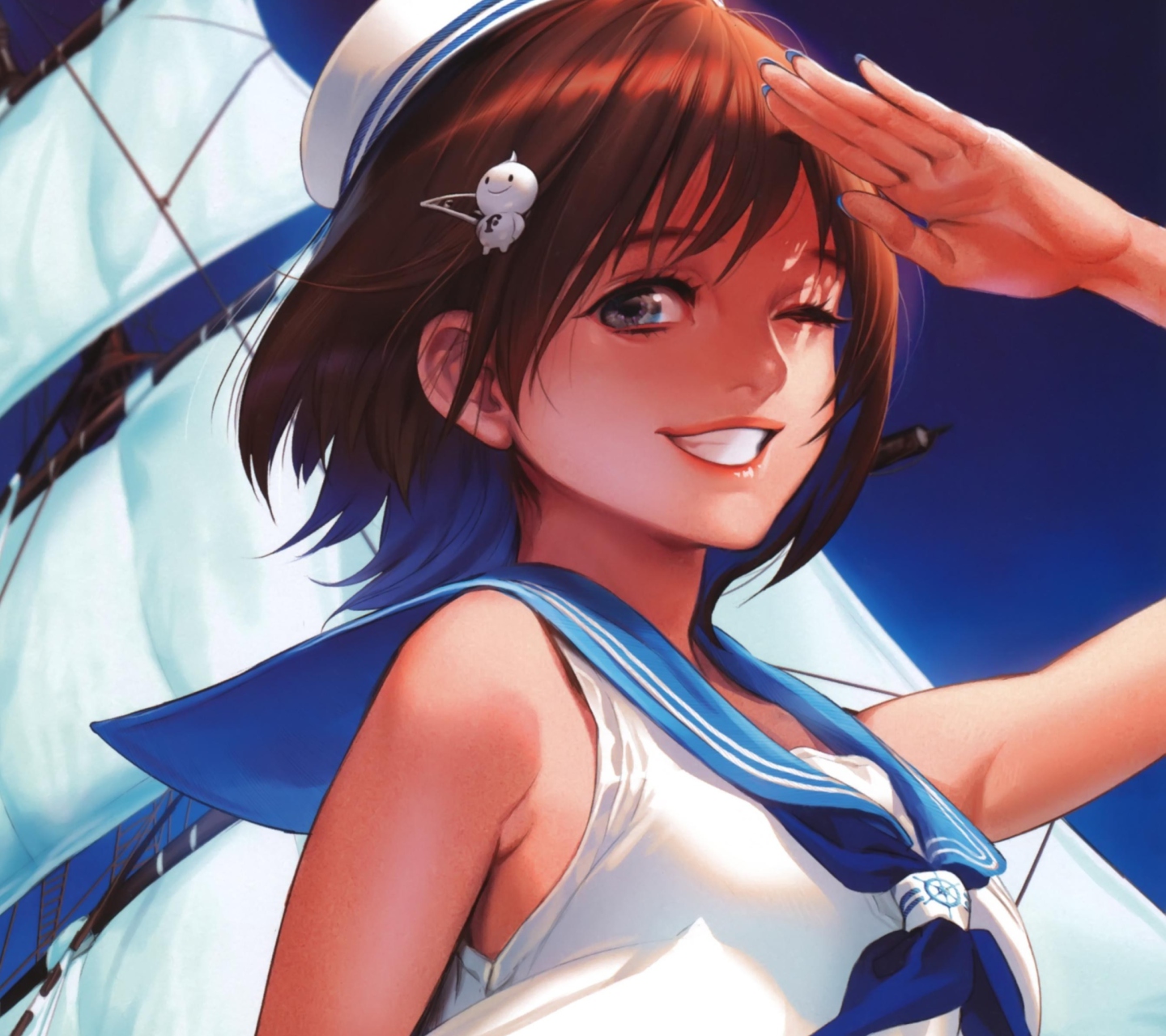 Screenshot №1 pro téma Sailor Girl 1440x1280